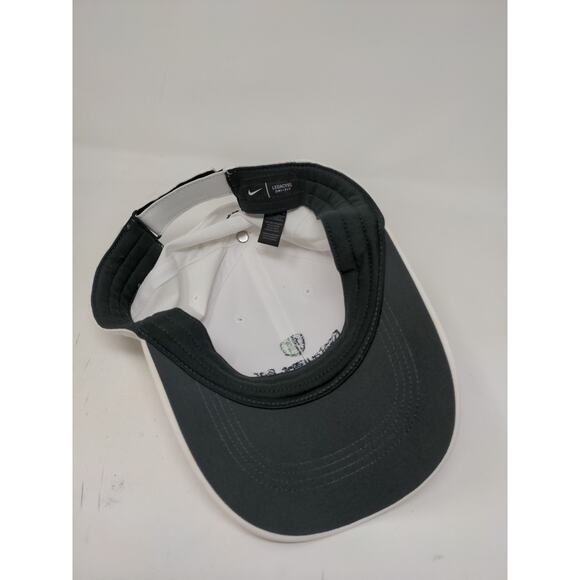 Nike Legacy91 Dri Fit Strapback Hat OSFM White Restaurant Bar & Tavern Guard - Picture 8 of 11